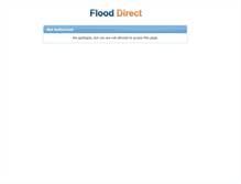 Tablet Screenshot of flooddirect.com